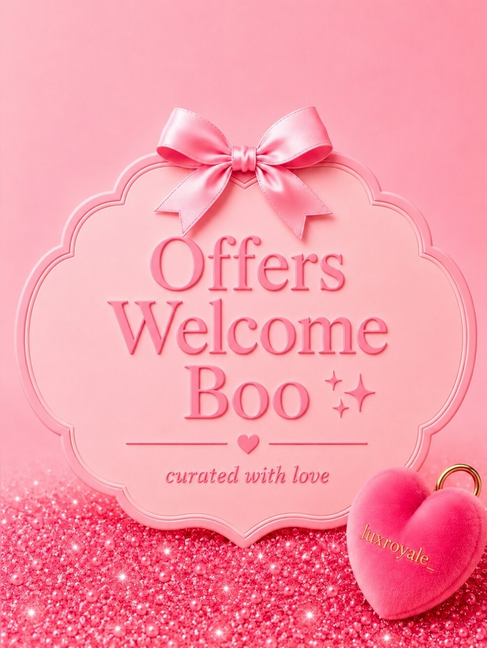 ✨ Offers Welcome Boo ✨ Feminine Boutique Closet | LuxRoyale_